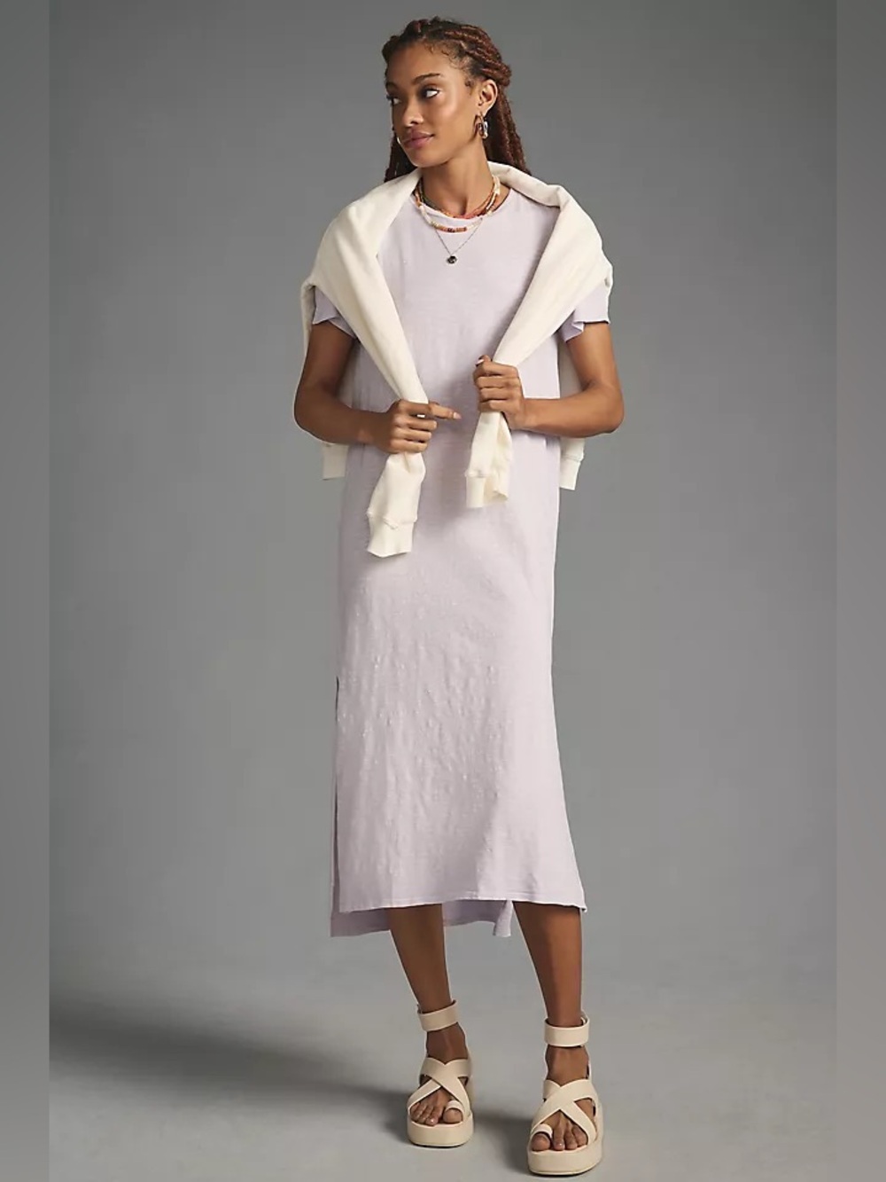 Daily Practice by Anthropologie Side Slit Maxi Dress
